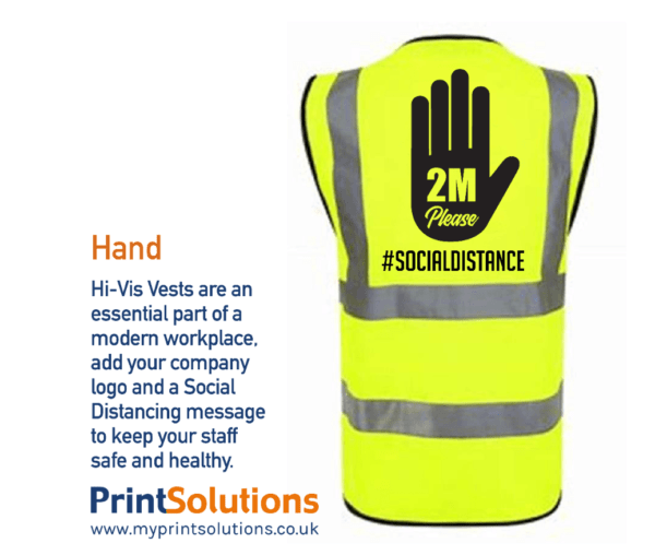 Social Distancing High Visibility Vests - Image 3
